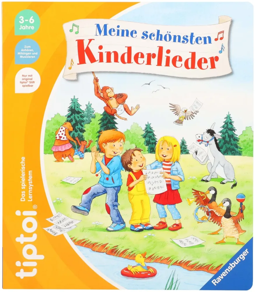 tiptoi - Tiptoi - Meine schönsten Kinderlieder, Deutsch, Multicolor