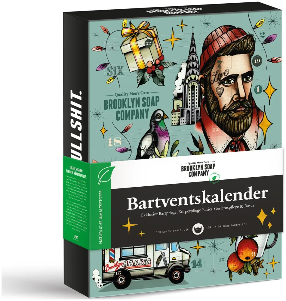 Brooklyn Soap Company Premium Männer Adventskalender