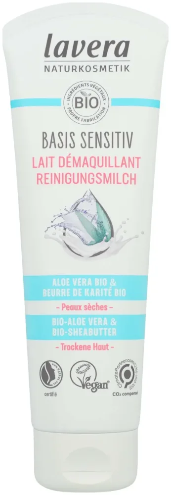 Lavera Basis Sensitive Reinigungsmilch 125ml