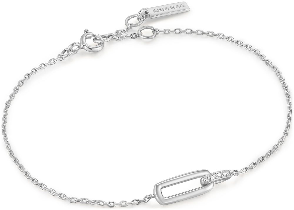 ANIA HAIE - Armband, 16.5+2CM, Silber