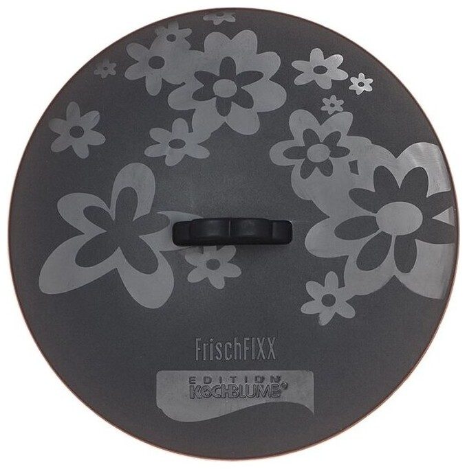 Kochblume Deckel FrischFIXX grau 13cm