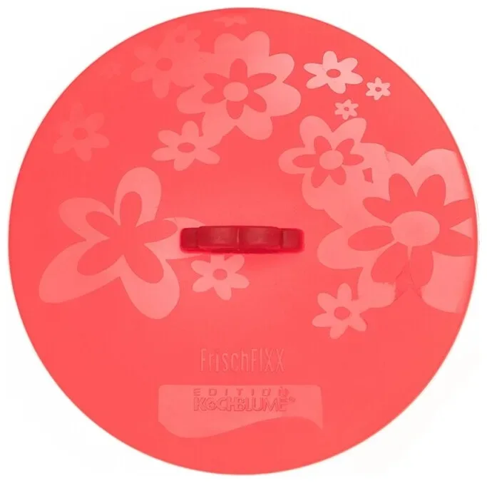 Kochblume Deckel FrischFIXX rot 13cm