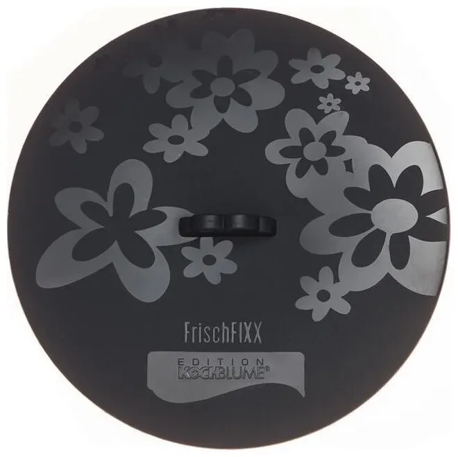 Kochblume Deckel FrischFIXX grau 18cm