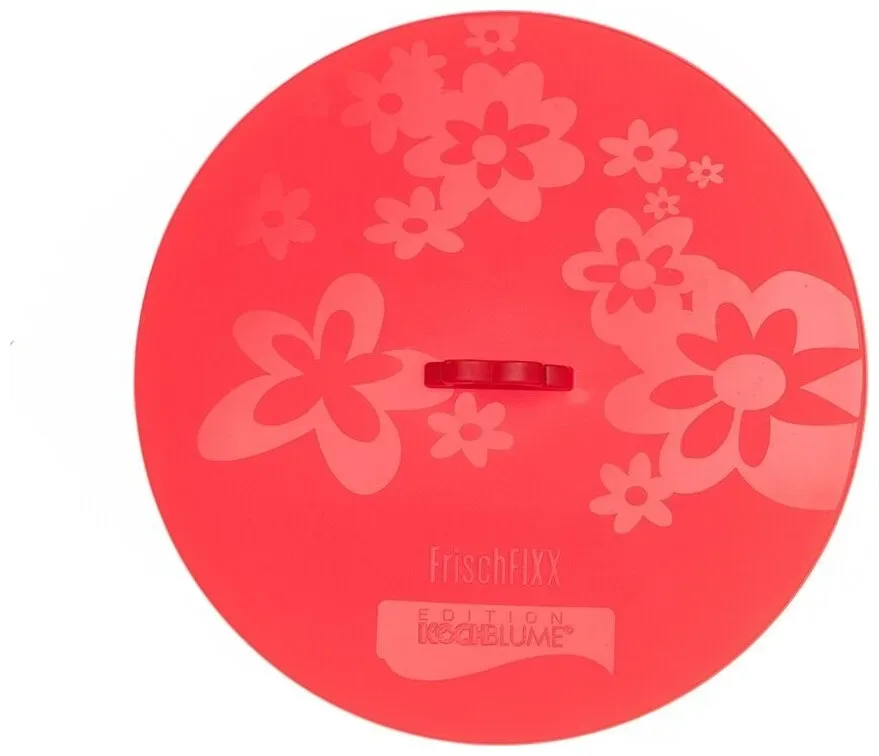 Kochblume Deckel FrischFIXX rot 22cm