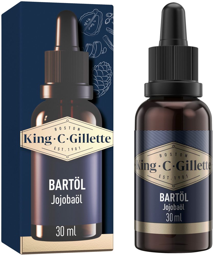 Gillette - Bartöl, King C., 30 ml