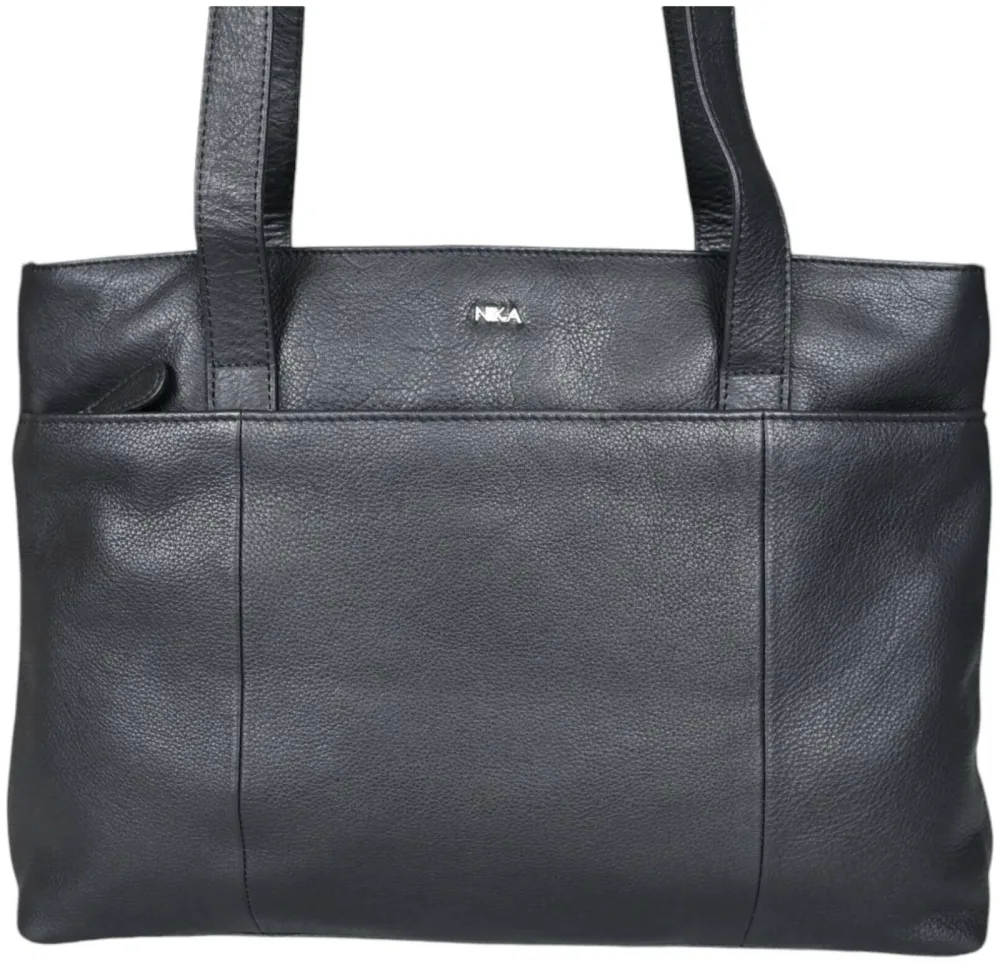 Nika Trade Nika Schultertasche 1511 schwarz