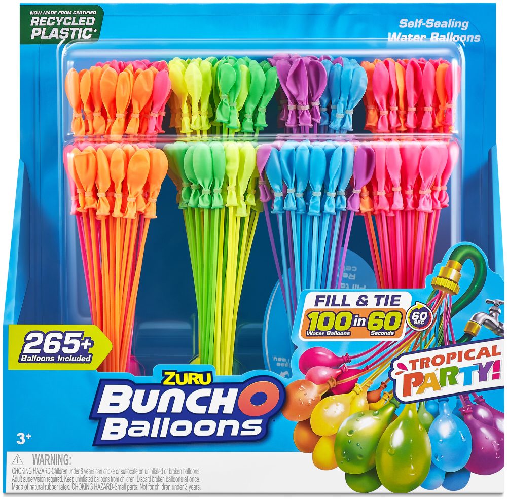 Zuru - Bunch O Balloons Tropical Party 8er-Pack, Multicolor