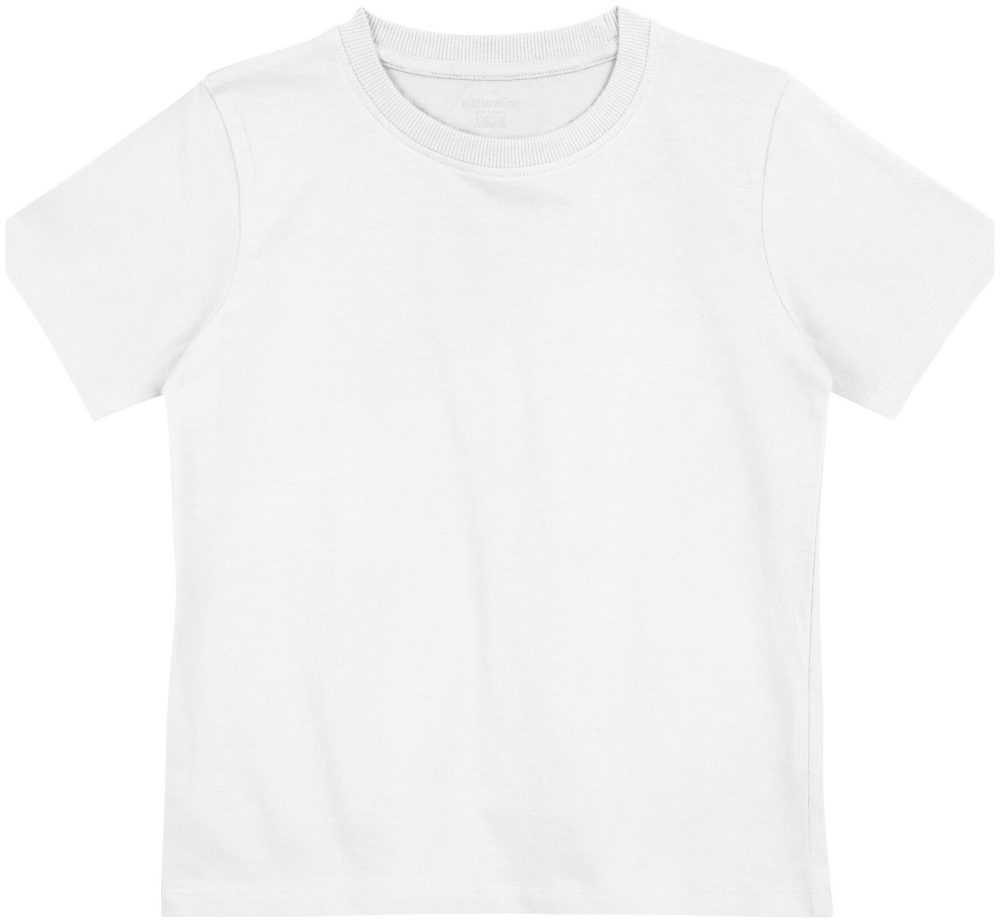 Naturaline Textil Naturaline Kinder T-Shirt bright white 122/128