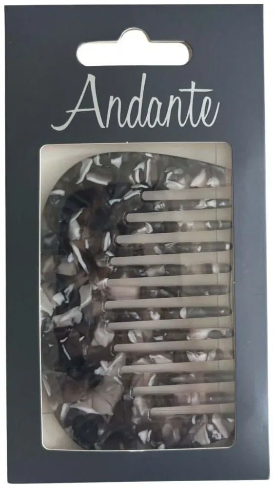 Andante Kamm aus natürlichem Acetat, 1ST