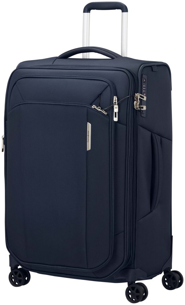 Samsonite - Weichschalenkoffer, Spinner, 67 cm, Weichschalenkoffer, Spinner, 67 CM, Nachtblau