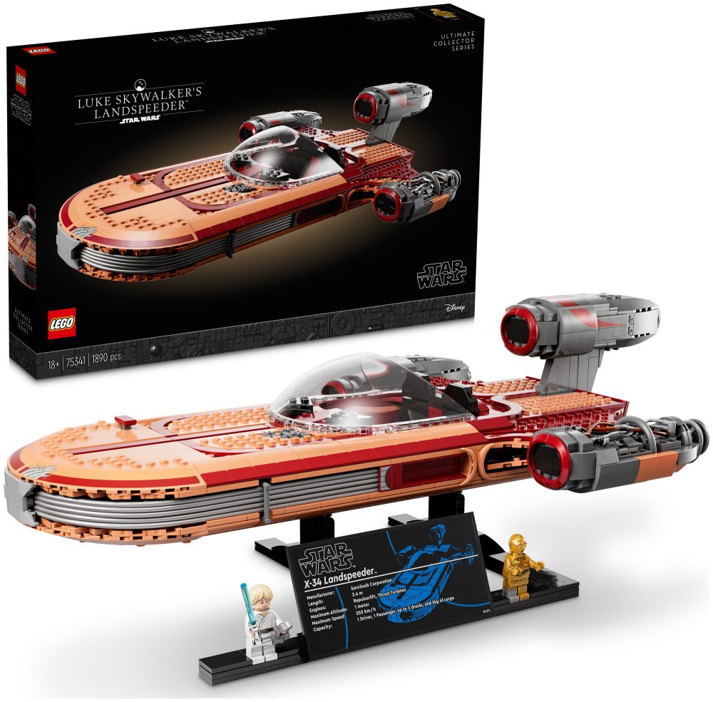 LEGO® - 75341 Luke Skywalker’s Landspeeder™, Multicolor