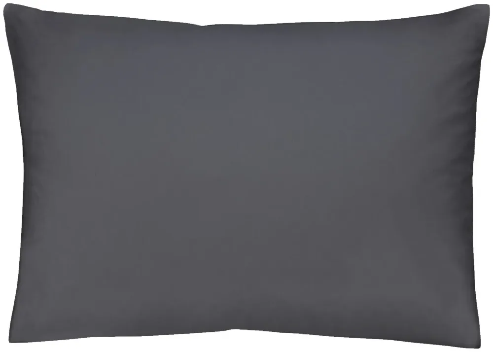 Inhouse Kissen Gots Satin 50x70 anthrazit