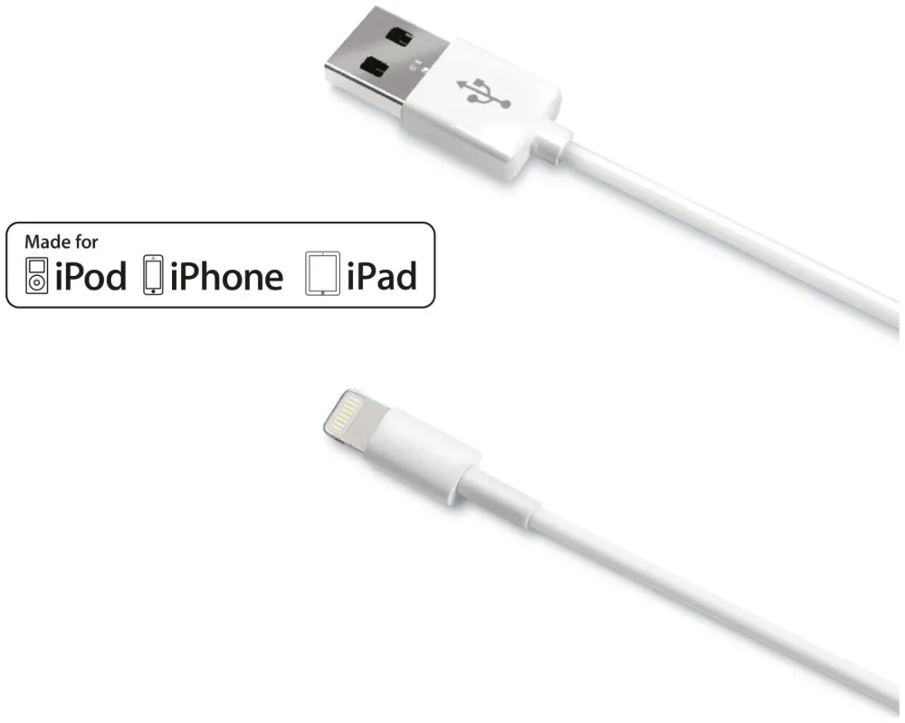 Celly USB Lightning Mfi Schlank Spitze