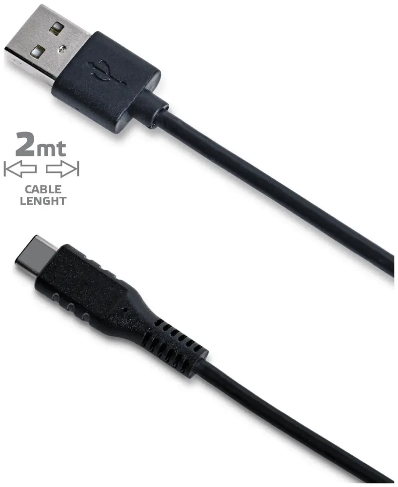 Celly Ladekabel Usb-A zu Usb-C 2m