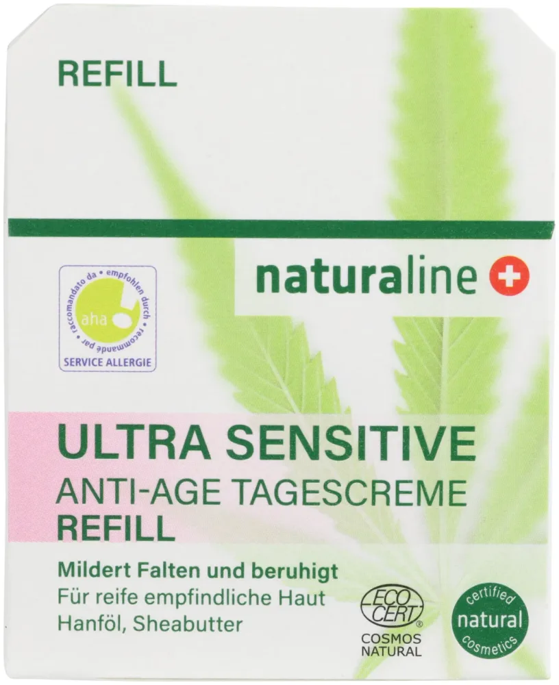 Naturaline Cosmetics Naturaline Ultra Sensitive Tagescreme Anti-Age Refill