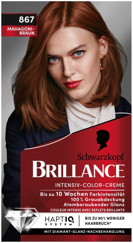 BRILLANCE -  867 Mahagoni-Braun,  Mahagonibraun