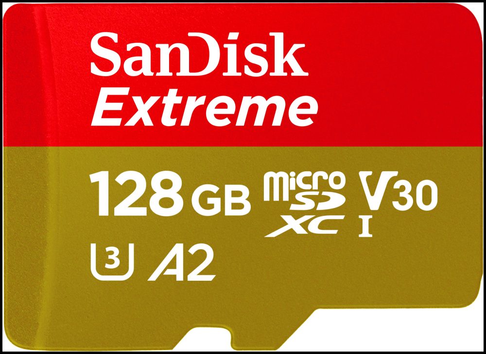 SanDisk microSDXC Extreme 128 GB