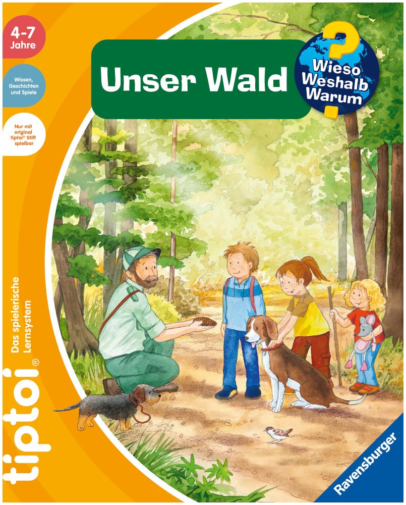 tiptoi - Tiptoi® WWW Unser Wald DT., Multicolor