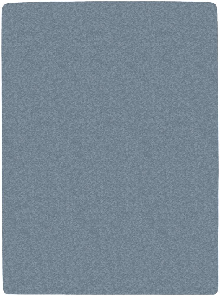 Inhouse Fixleintuch Gots Jersey mel. 180x200 jeans