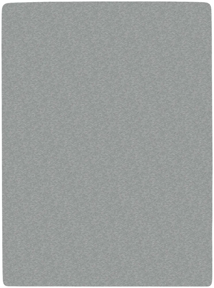 Inhouse Fixleintuch Gots Jersey mel. 180x200 grau
