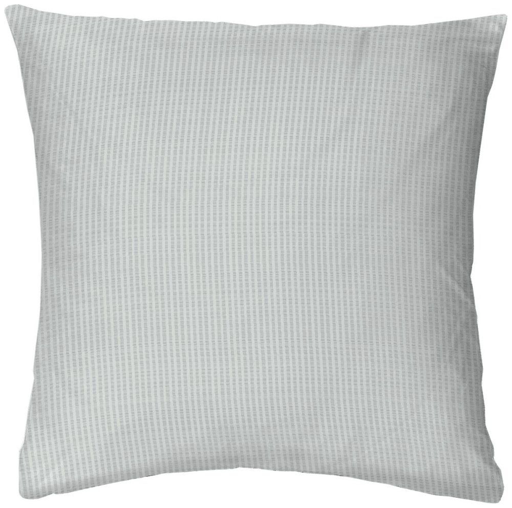 Inhouse Kissen Gots Seersucker 65x65 silber
