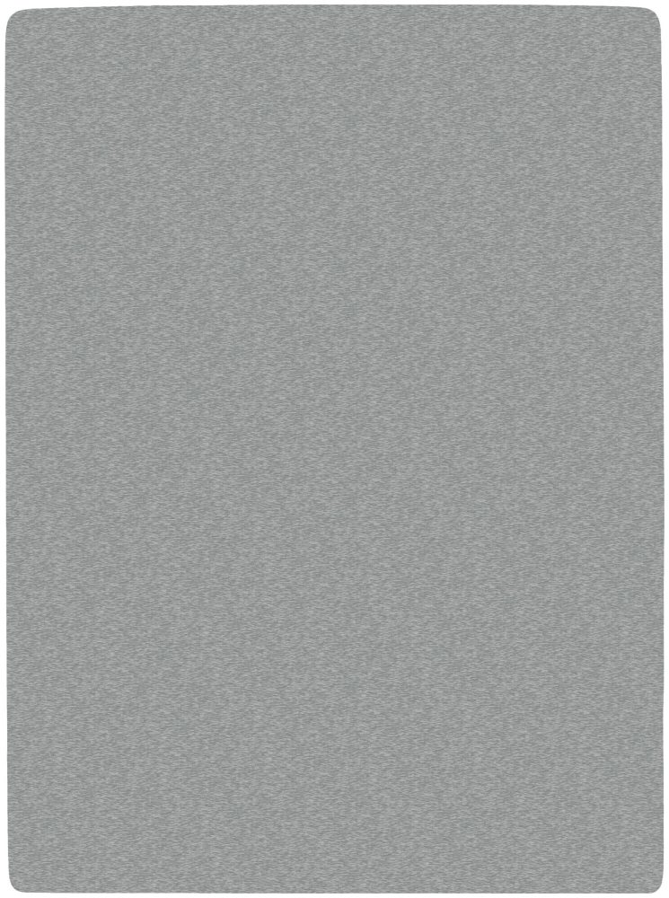 Inhouse Fixleintuch Gots Jersey mel. 90x200 grau