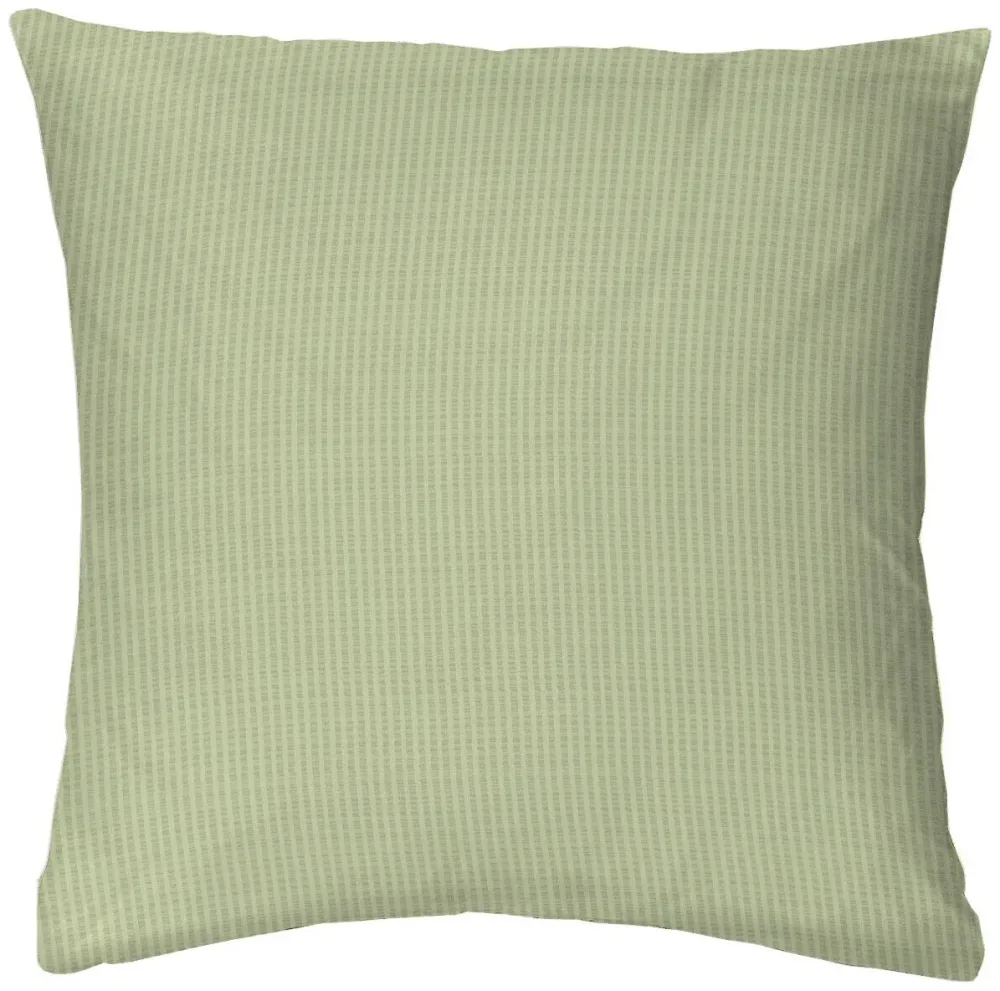 Inhouse Kissen Gots Seersucker 65x65 grün