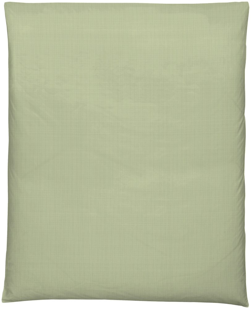 Inhouse Duvet Gots Seersucker 160x210 grün