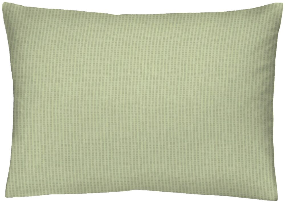 Inhouse Kissen Gots Seersucker 50x70 grün