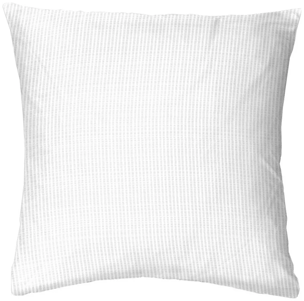 Inhouse Kissen Gots Seersucker 65x65 weiss