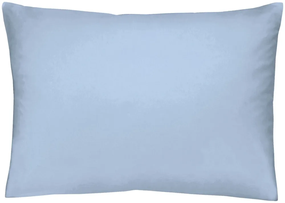 Inhouse Kissen Gots Percale 50x70 hellblau