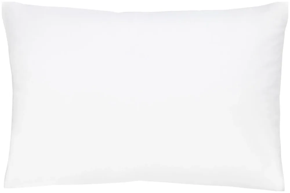Inhouse Kissen Gots Percale 40x60 weiss