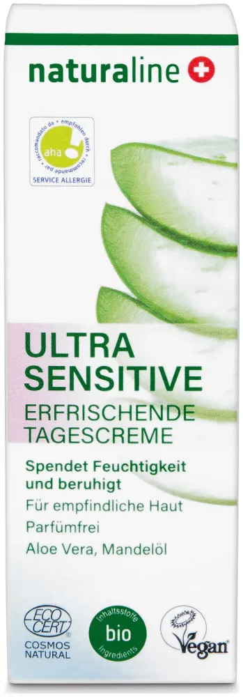 Naturaline Cosmetics Naturaline Ultra Sensitive Hydro erfrischende Tagescreme