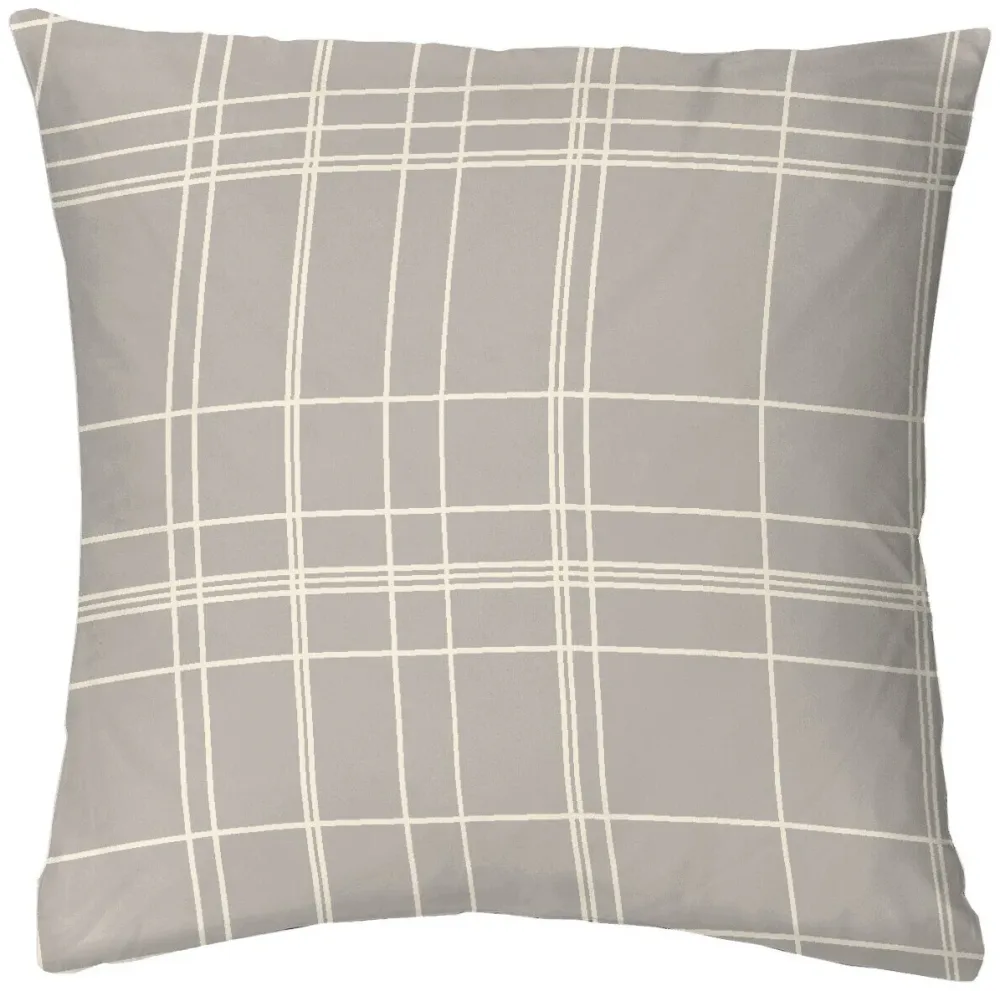 Inhouse Kissen Gots Satin 65x65 Karo sand