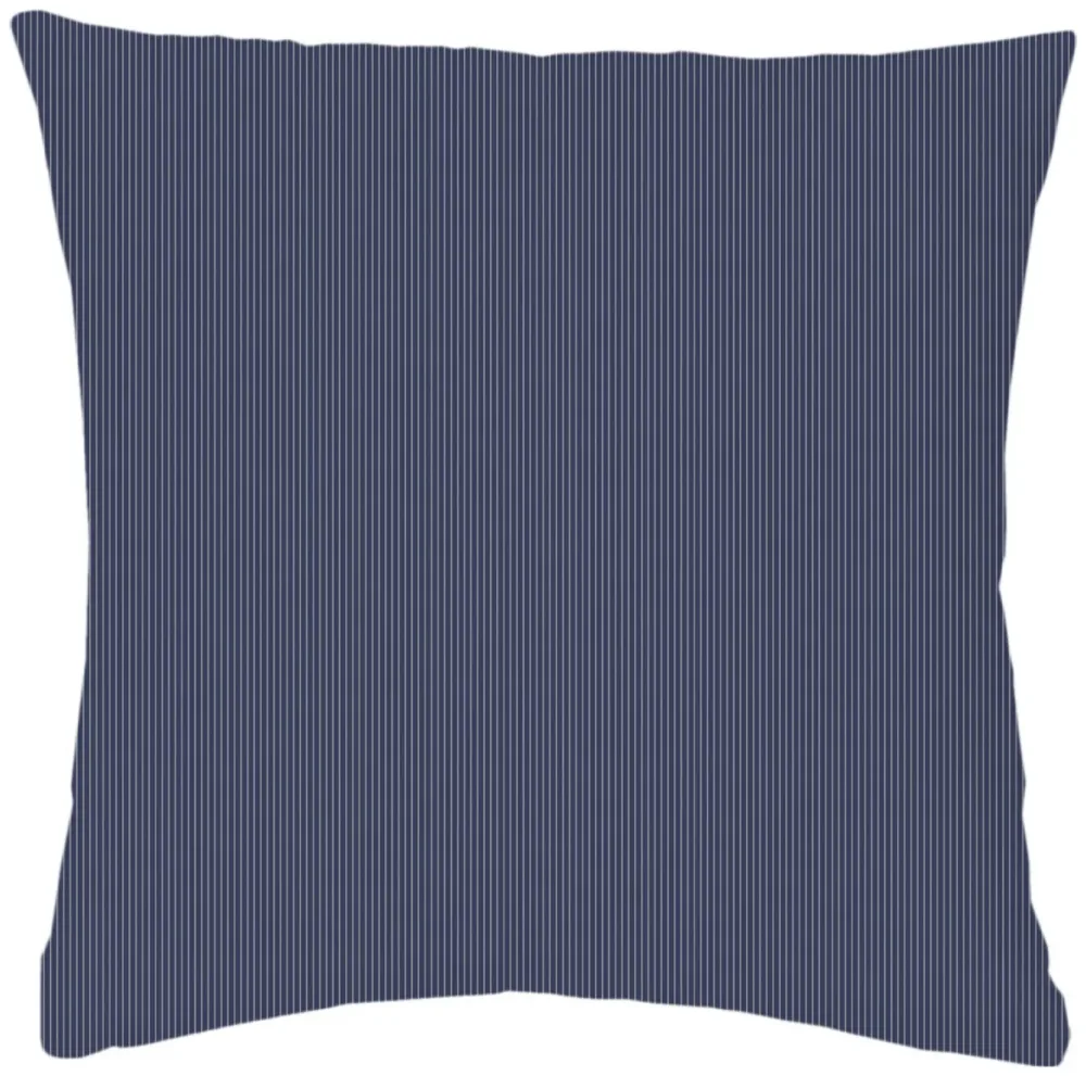 Inhouse Kissen Gots Satin 65x65 Minimo marine