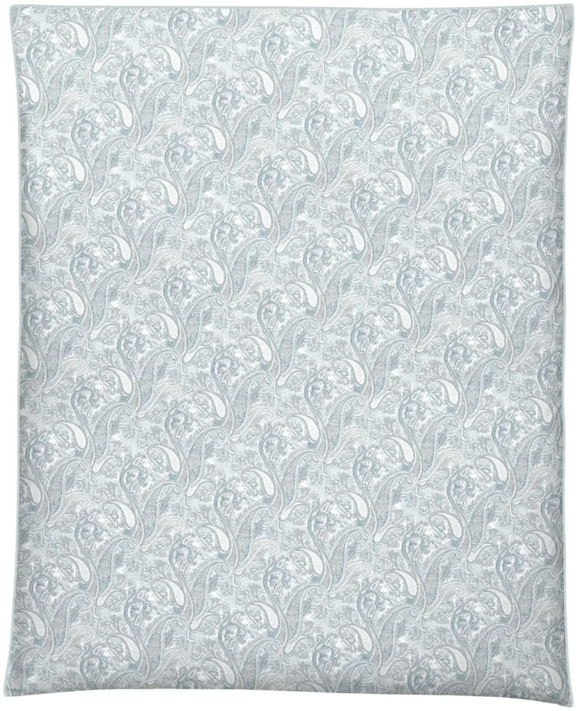 Inhouse Duvet Gots Satin 160x210 Paisley blau