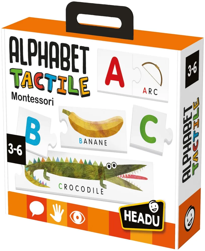 Headu Montessori Alphabet Tactile