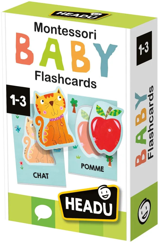 Headu Montessori Baby Flash Cards