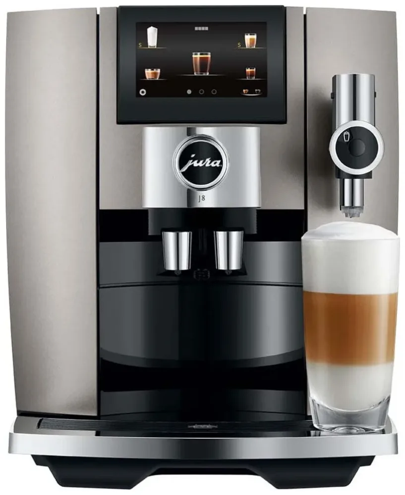 Jura Kaffeevollautomat J8 Midnight Silver (Sa)