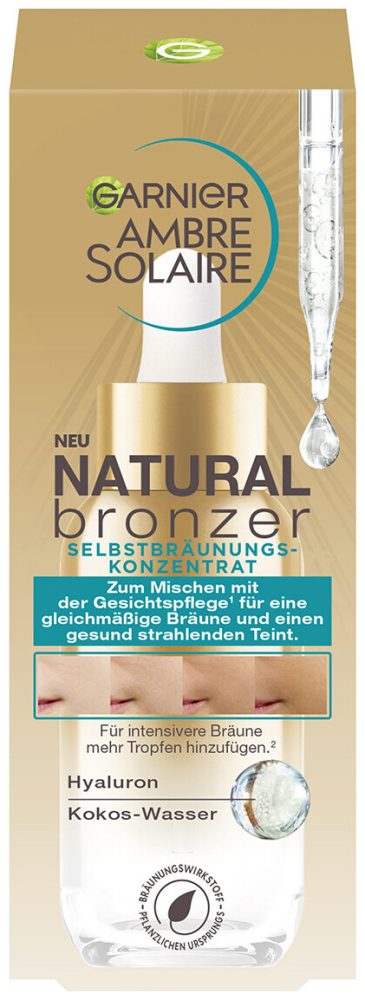 Garnier Ambre Solaire Natural Bronzer Selbstbräunungs-Konzentrat, 30ml