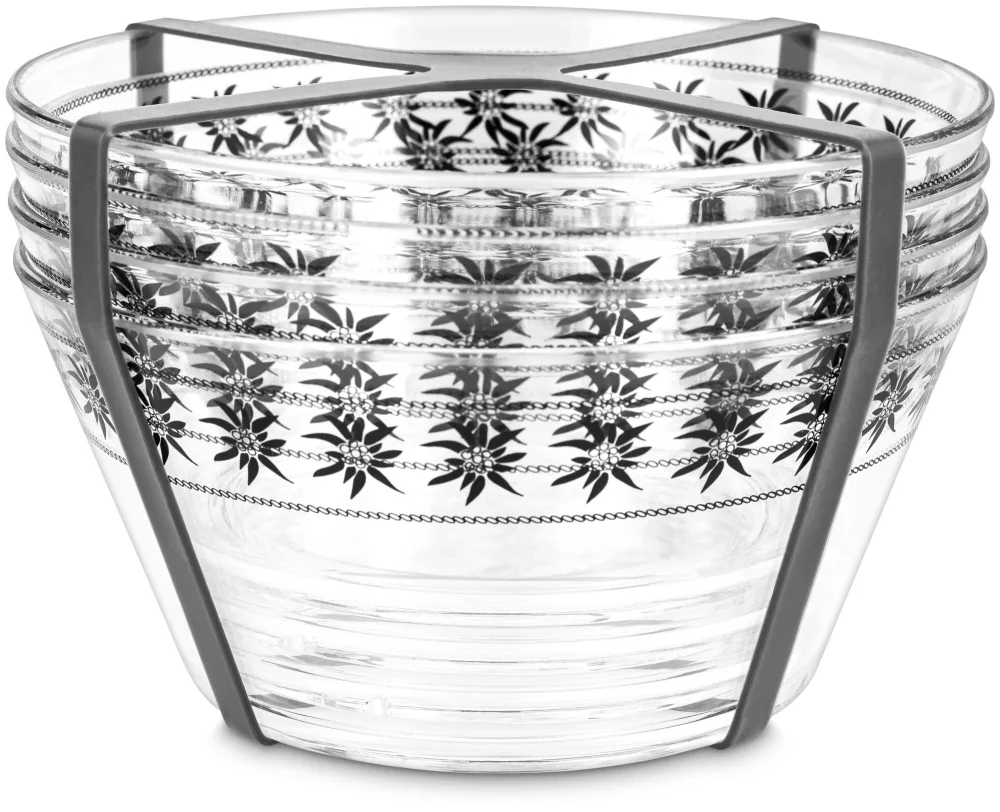 Schalen Edelweiss 15cm 4 Stück