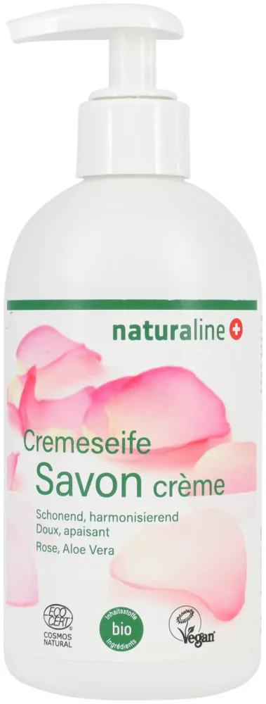 Naturaline Cosmetics Naturaline Cremeseife Rose/Aloe Vera