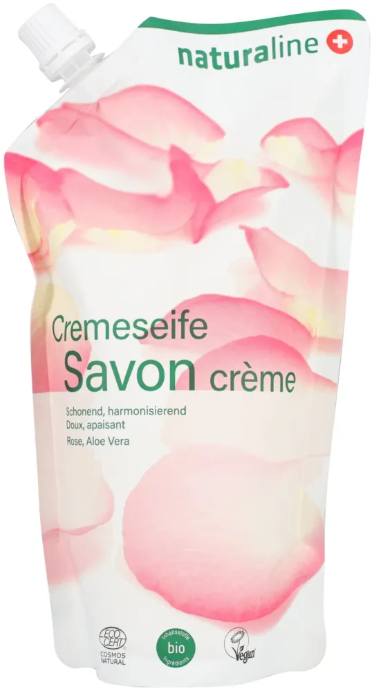 Naturaline Cosmetics Naturaline Cremeseife Rose/Aloe Vera Refill