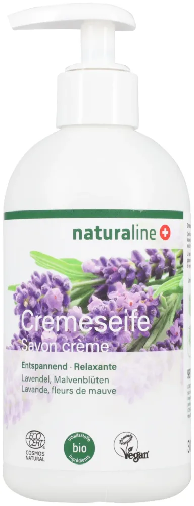 Naturaline Cosmetics Naturaline Cremeseife Lavendel Malvenblüte