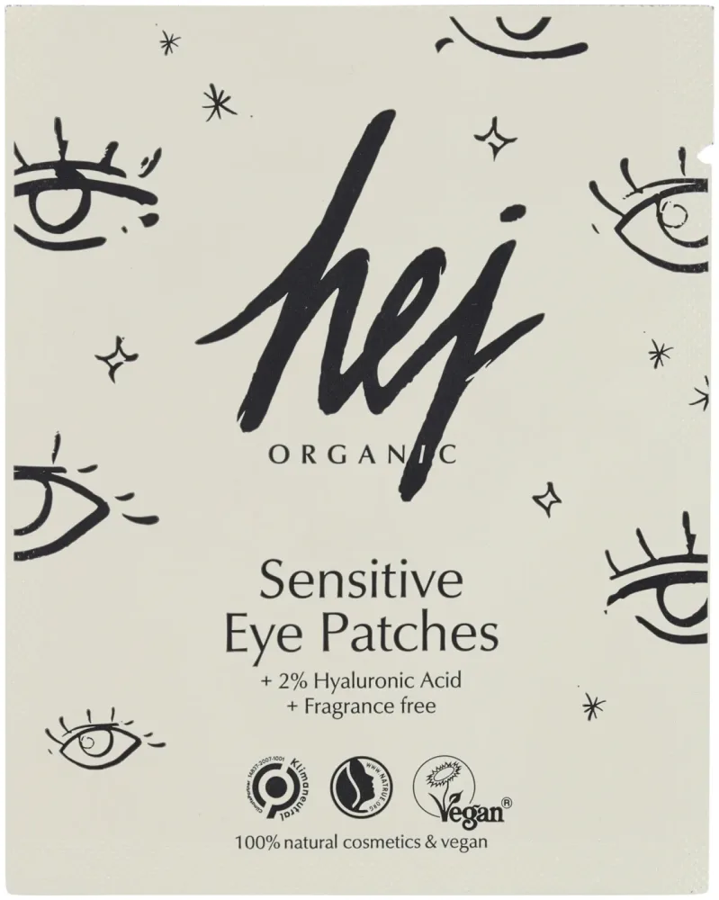 HEJ Organic Sensitive Eye Patches 1 Paar