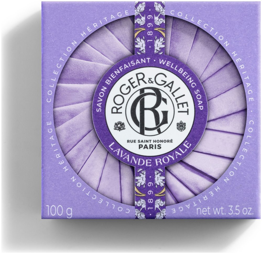 Roger & Gallet - Lavande Royale Wohlfühl-Seife, 100 g
