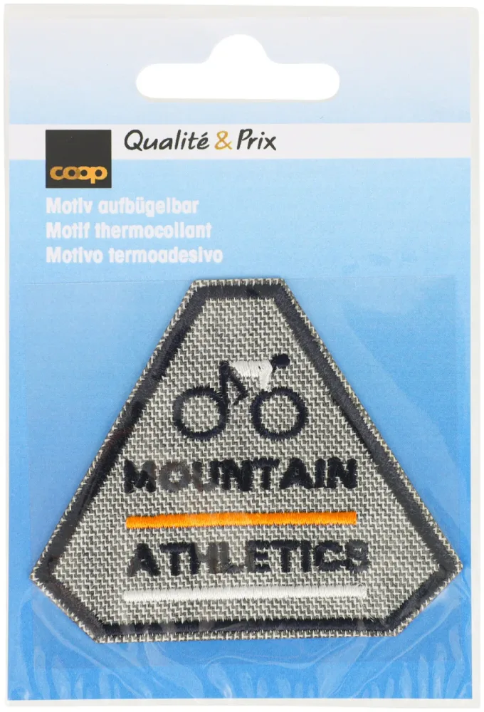 Coop Applikation 'Mountain Athletics' grau
