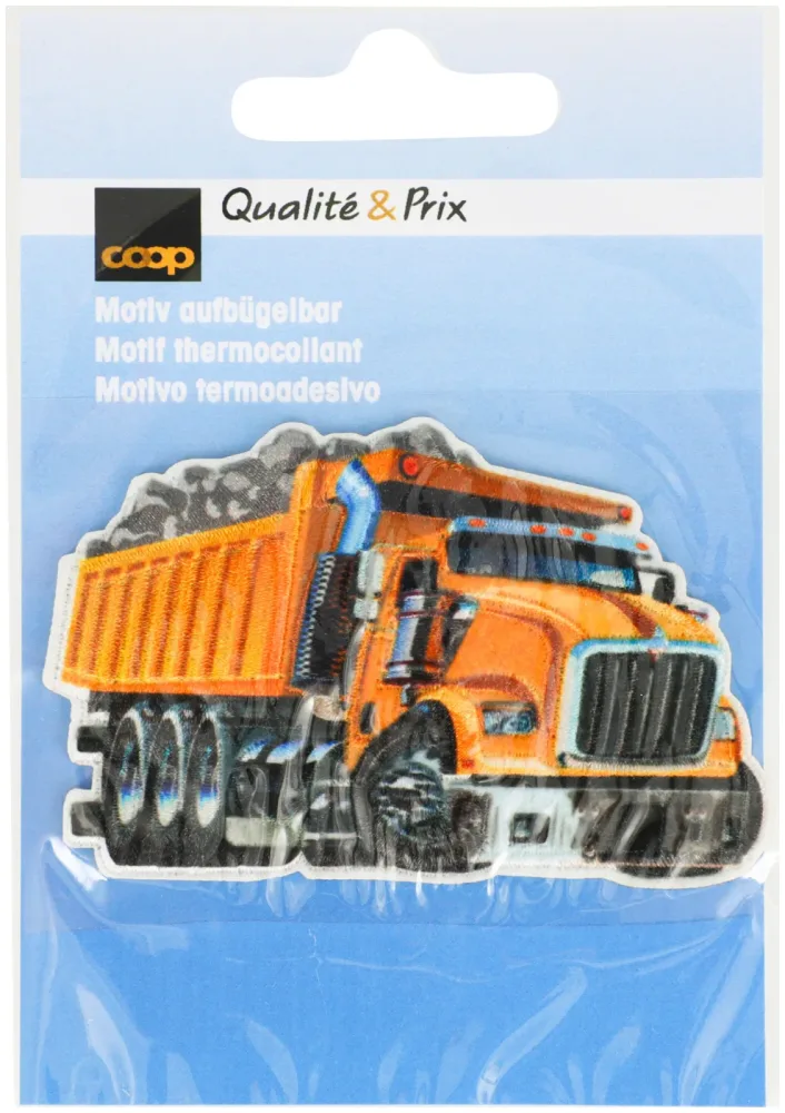 Coop Applikation Truck gelb