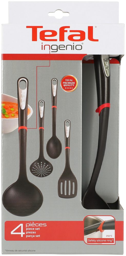 Tefal - Küchenutensilien-Set, Black