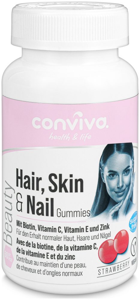 conviva Beauty Hair Skin & Nail Gummies